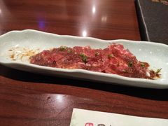 生拌牛肉刺身-黑松白鹿(崇文门新活馆店)