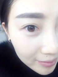 韩式半永久雾丝眉-隐形线-平萍纹绣韩式半永久定妆