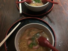 泡完温泉有免费的拉面可以吃-南紀白浜 浜千鳥の湯 海舟