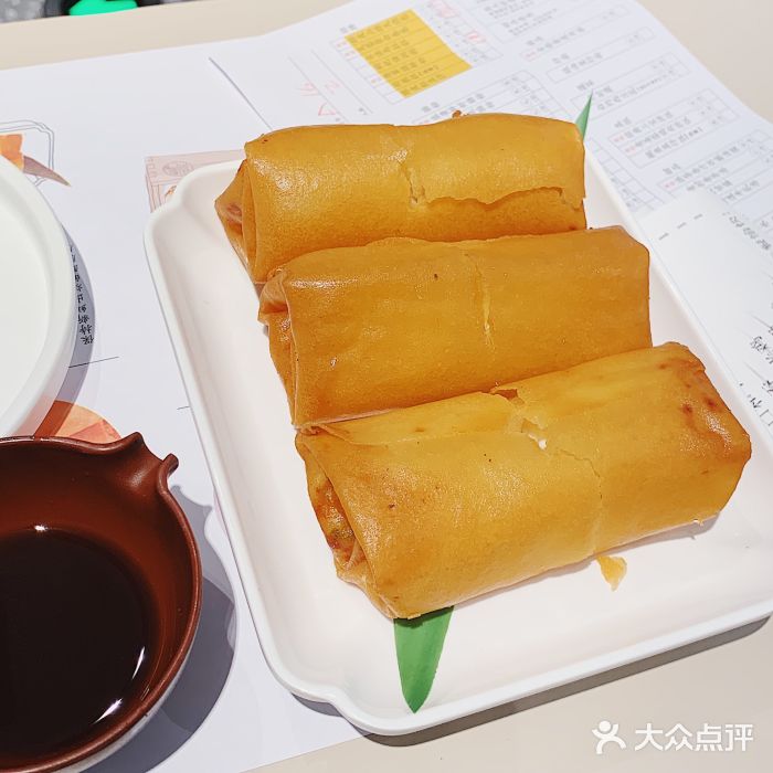 蔡澜港式点心(西直门凯德店)芙蓉蛋白春卷图片