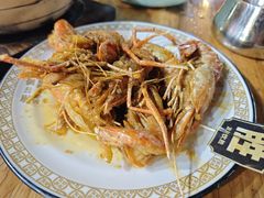 爆炒膏油虾-天宝食坊·啫啫煲大排档(西华路店)