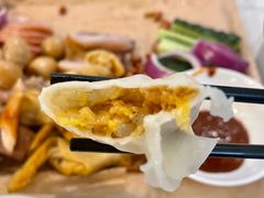 油渣酸菜煎饺-东方饺子王(和平里店)