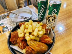 蜂蜜蒜蓉炸鸡-BOPEYE·波派炸鸡(河西中央商场店)