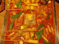 鱼饼火山炒年糕-包装马车·韩国料理·포장마차