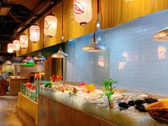 自助取餐区-日进一片海.生腌海鲜火锅.宵夜烧烤(三里屯总店)