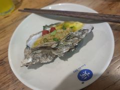 生蚝-路边摊小炉子烧烤