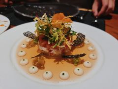 阿拉斯加帝王蟹配龙虾汤啫喱-AZUL by FUEL蓝色·法式酒馆(琶醍店)