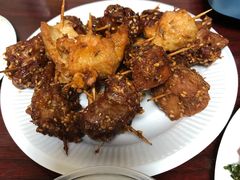 牙签肉-老红桥炸灌肠牛肚锅烧烤(定福庄店)