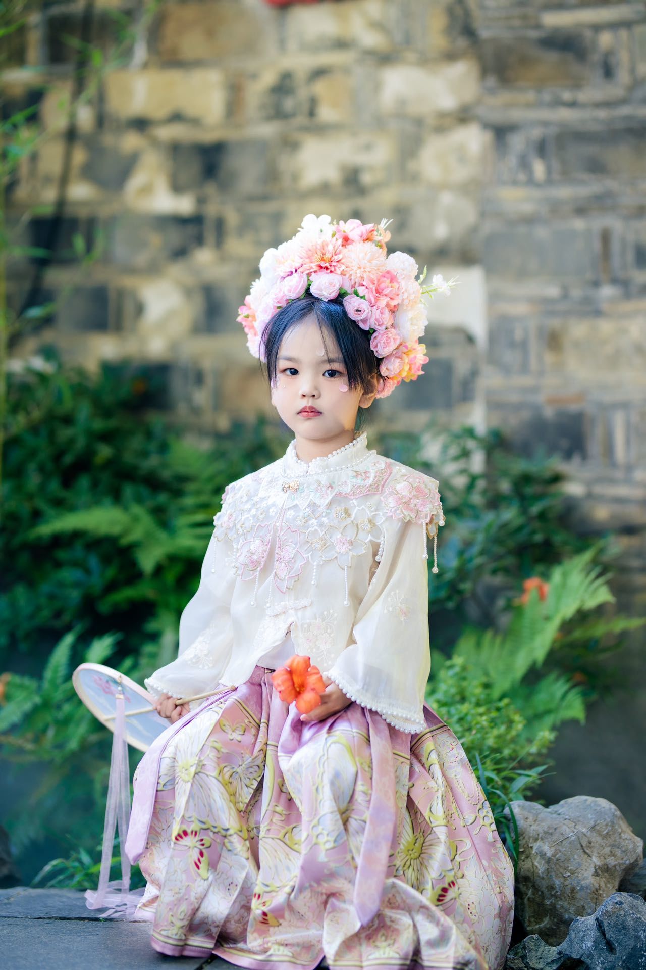 汉服小萌娃,甜蜜满分