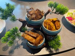 酥鱼三拼-佬太公海鸭·海鲜大排档(上海总店)