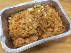 油渣炒酸菜-小大董·烤鸭(观景餐厅·南京西路店)