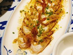 蒜蓉粉丝蒸开边虾-江南赋(内蒙古大厦店)
