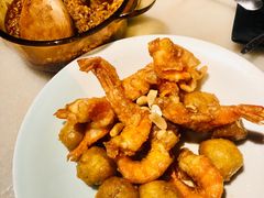 梨球果仁虾-小吊梨汤·北京菜·烤鸭(鸟巢店)