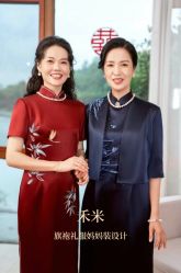-禾米旗袍妈妈装礼服定制(嘉业国贸店)