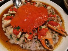 和乐蟹蒸手剁肉饼-广州文华东方酒店·江-由辉师傅主理