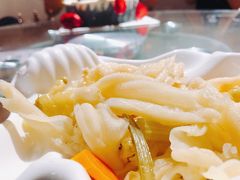 芥末鸭掌-东来菜馆•手抓海鲜家常菜•海鲜锅贴(鸽子窝店)