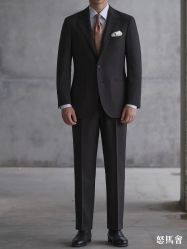 -怒马会 全麻衬西装高级定制