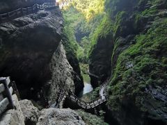 -龙水峡地缝景区