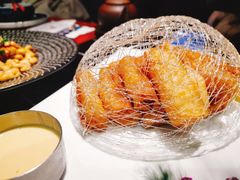 鸟巢金铂油条虾-钱塘梨园·演绎新派杭帮味