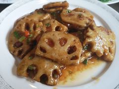 美极煎藕盒-李唐千秋客家菜