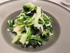 有机小白菜蒸虾皮-喜鼎海胆水饺(平安金融中心店)