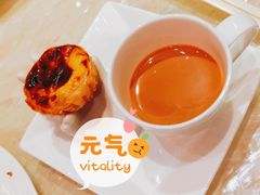餐后葡挞配奶茶-8餐厅(新葡京酒店)