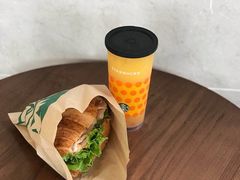 培根芝士可颂-星巴克(新达汇三林店)