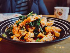 菠菜拌面筋-胖老汉椒麻鸡清真新疆菜(西御街店)