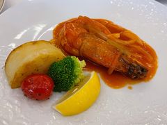 俄式传统黄油焖帝王虾-莫斯科餐厅