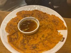 泡菜饼-喇喇排骨火锅·传统韩式脊骨汤(望京西园总店)