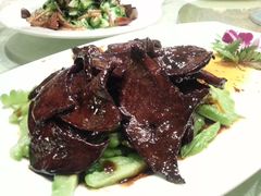 烧汁煎猪肝-新竹里馆·花园餐厅(兴苑路店)