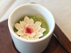 一朵白莲千娇照水-蘇锦宴·淮扬菜烤鸭·小院(三元桥霄云路店)