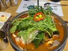 辣白菜脊骨火锅-韩香福脊骨汤锅(上杭路店)