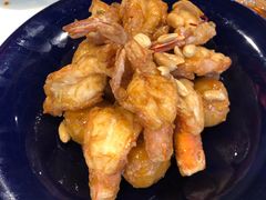 梨球果仁虾-小吊梨汤·北京菜·烤鸭(双井乐成中心店)