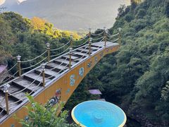 -天门沟九州驿站树上汤泉