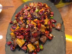 香辣牛肉粒-马凯餐厅(长椿街店)