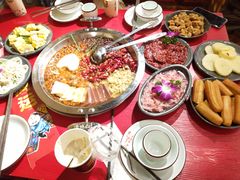 麻辣牛肉-谭鸭血老火锅(娄星区长青街店)