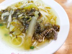 酸菜肉丝面-华兴街自力面店