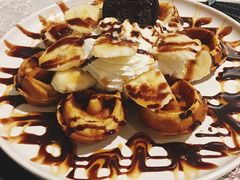 香蕉松饼-伊斯坦布尔土耳其清真咖啡餐厅