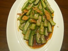 白灼秋葵-眉州东坡·熊猫主题餐厅(枫蓝店)