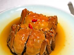 枸杞菊花熟醉蟹-蟹榭(静安寺晶品商场店)