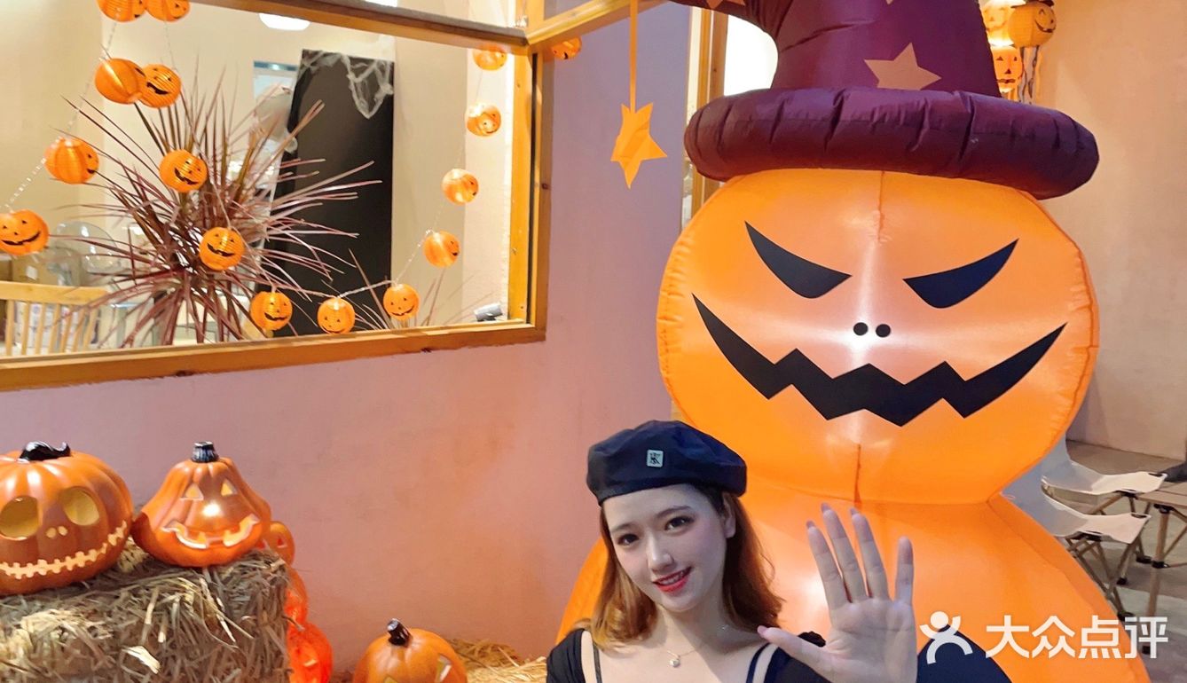 湛江探店万圣节去吃冰吧！超有氛围感🎃