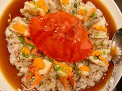 和乐蟹蒸手剁肉饼-广州文华东方酒店·江-由辉师傅主理