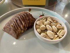 牛肉拼开心果-台州开元大酒店·骑士中餐厅