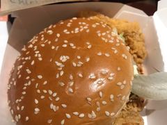 香辣鸡腿堡-肯德基(沧州高铁站店)