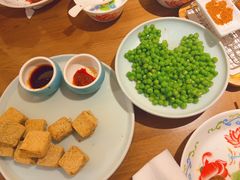 干炸臭豆腐-老头儿油爆虾(金鹰世界店)