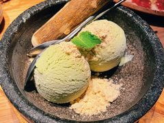 石烧抹茶冰淇淋-烧肉达人•炭火烧肉(新天地店)