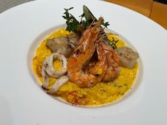 藏红花海鲜意大利烩饭-JANS意式简餐厅·惠灵顿牛排