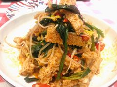 菠菜豆芽拌面筋-西域阿里马新疆菜·清真(桂花路店)