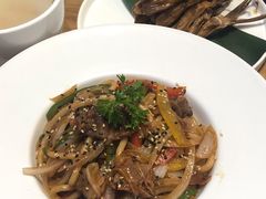 日式肥牛炒乌冬面-青麦家·融合餐厅(江岛智立方店)